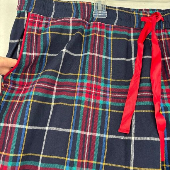 Vera Bradley Flannel Pajama Set Womens Size 3XL Tartan Plaid 100% Cotton - Picture 6 of 16